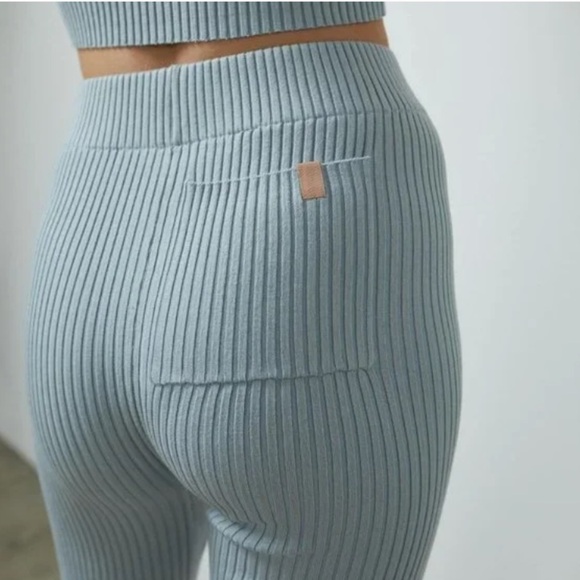 NWOT LUNYA Cozy Cotton Silk Ribbed Bike Short and Tank Top - Picture 4 of 14